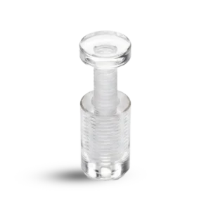 حامل ديكور اكريلك شفاف 30×19 mm